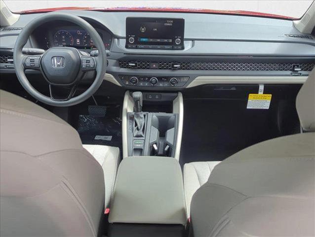 new 2025 Honda Accord car, priced at $30,705