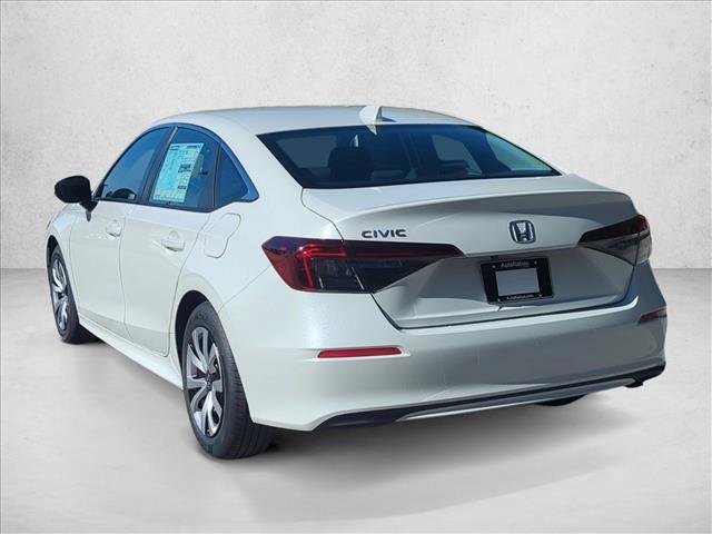 new 2026 Honda Civic car, priced at $25,191