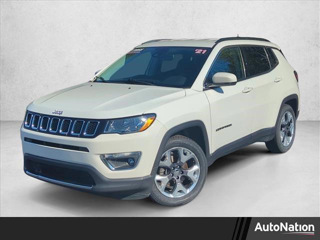 used 2021 Jeep Compass car, priced at $13,999