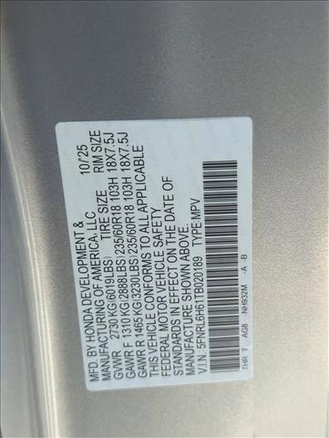 new 2026 Honda Odyssey car, priced at $42,409