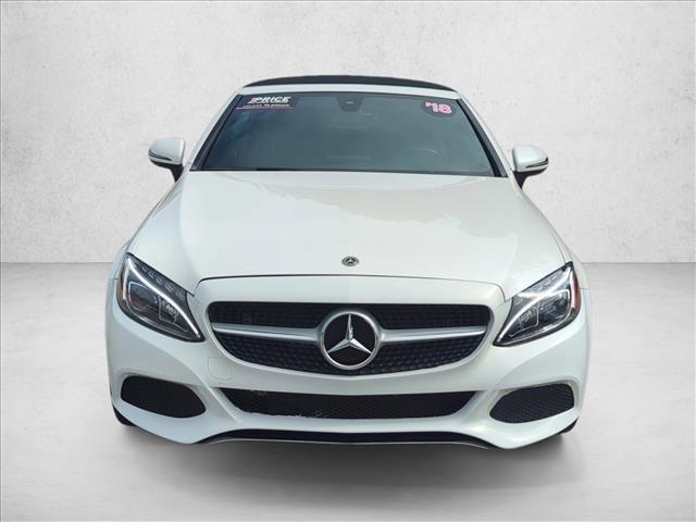 used 2018 Mercedes-Benz C-Class car, priced at $22,999