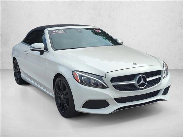 used 2018 Mercedes-Benz C-Class car, priced at $22,999