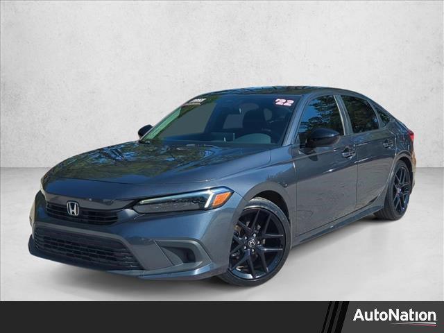 used 2022 Honda Civic car, priced at $23,498