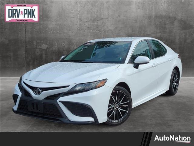 used 2021 Toyota Camry car, priced at $24,858