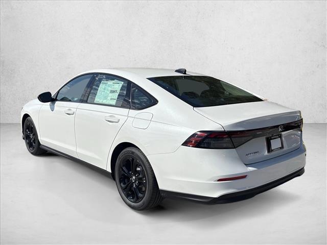 new 2025 Honda Accord car, priced at $32,210