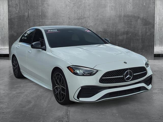 used 2024 Mercedes-Benz C-Class car, priced at $37,897