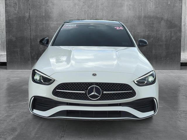 used 2024 Mercedes-Benz C-Class car, priced at $37,897