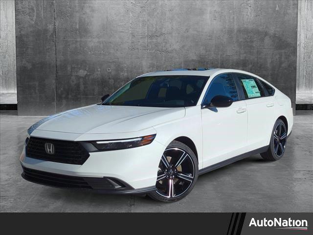 new 2025 Honda Accord Hybrid car, priced at $33,655