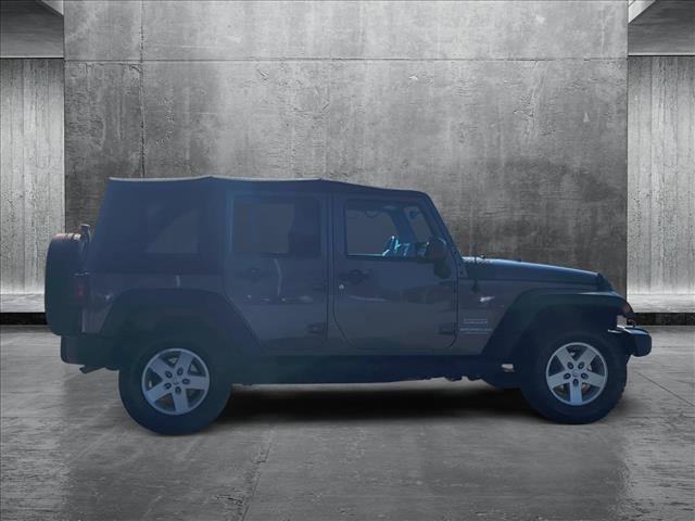 used 2017 Jeep Wrangler Unlimited car, priced at $13,900