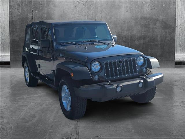 used 2017 Jeep Wrangler Unlimited car, priced at $13,900