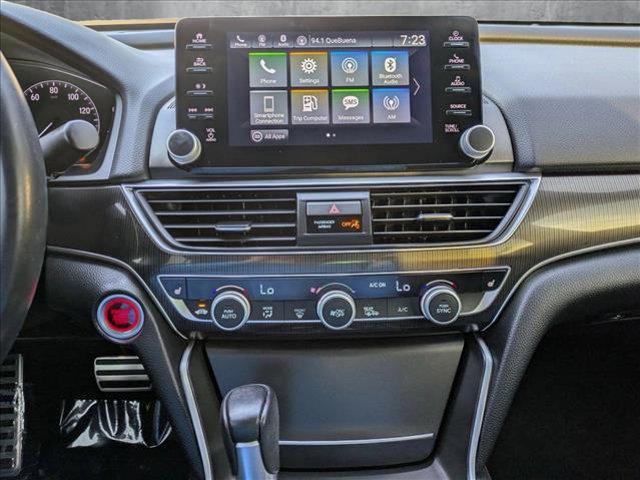 used 2021 Honda Accord car, priced at $23,887