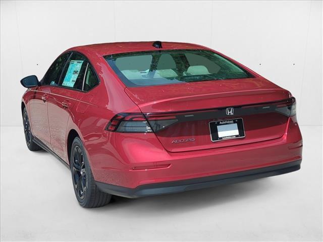new 2025 Honda Accord car, priced at $30,705