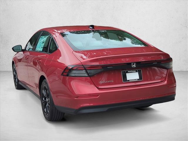 new 2025 Honda Accord car, priced at $30,750