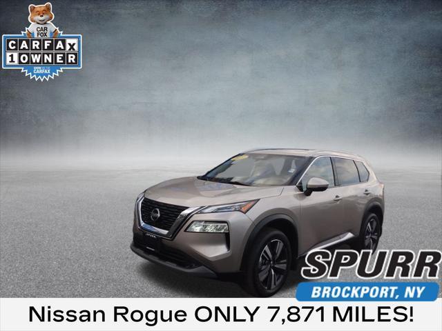 used 2021 Nissan Rogue car, priced at $27,469