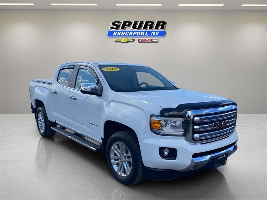 used 2018 GMC Canyon car, priced at $24,988