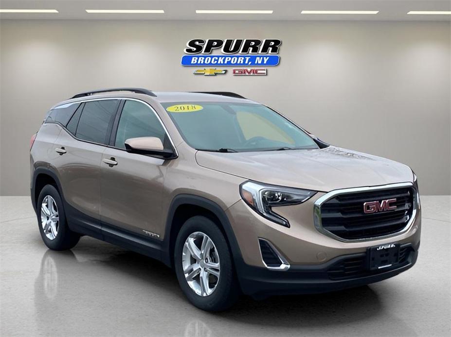 used 2018 GMC Terrain car, priced at $17,911