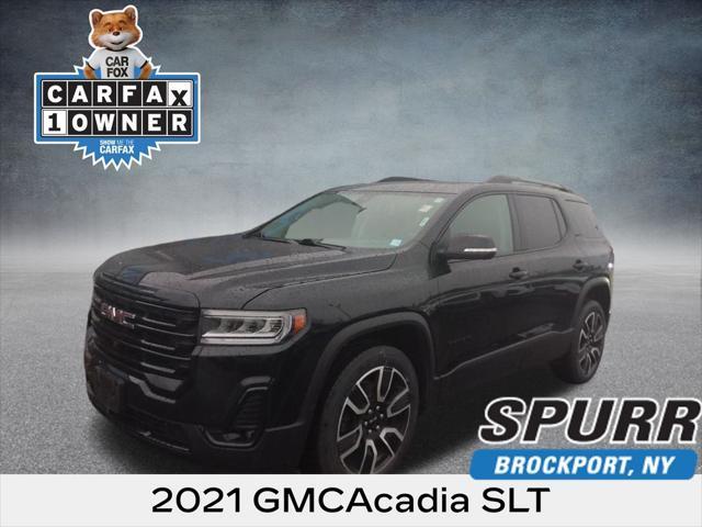 used 2021 GMC Acadia car, priced at $22,156