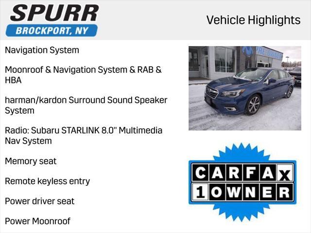 used 2019 Subaru Legacy car, priced at $18,465