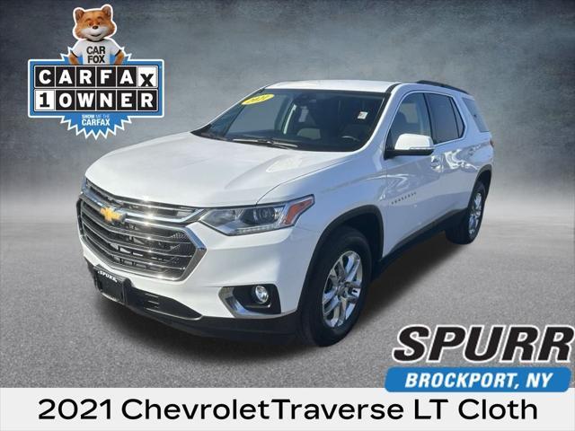 used 2021 Chevrolet Traverse car, priced at $23,660