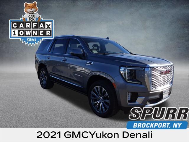 used 2021 GMC Yukon car, priced at $63,476