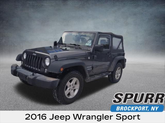 used 2016 Jeep Wrangler car, priced at $17,652