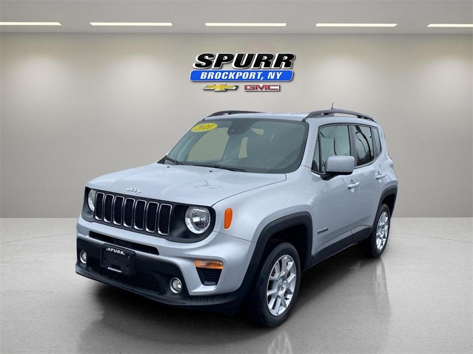 used 2021 Jeep Renegade car, priced at $19,488