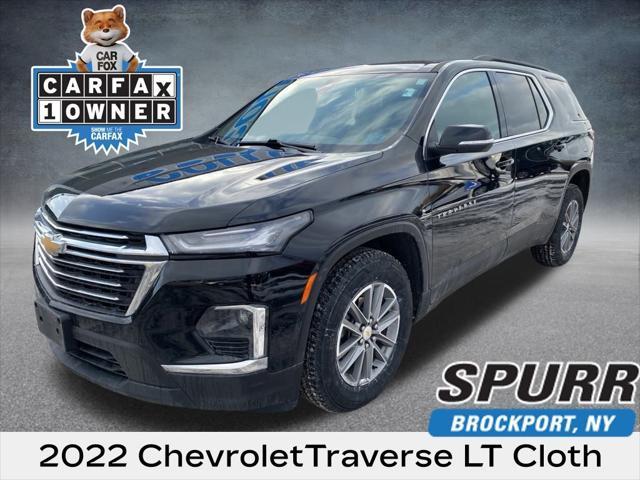 used 2022 Chevrolet Traverse car, priced at $28,458