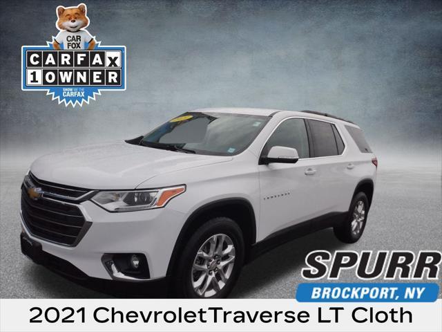 used 2021 Chevrolet Traverse car, priced at $25,692