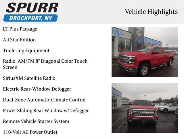 used 2015 Chevrolet Silverado 1500 car, priced at $17,627