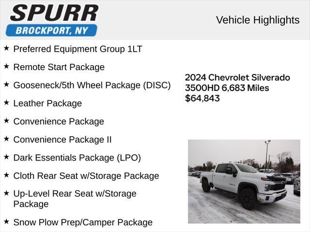 used 2024 Chevrolet Silverado 3500 car, priced at $64,843