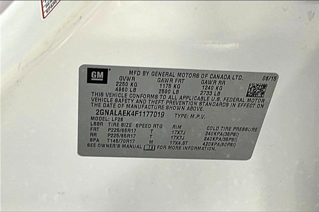 used 2015 Chevrolet Equinox car, priced at $8,790