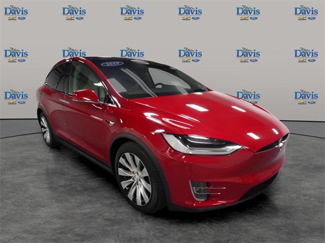 used 2019 Tesla Model X car, priced at $46,740