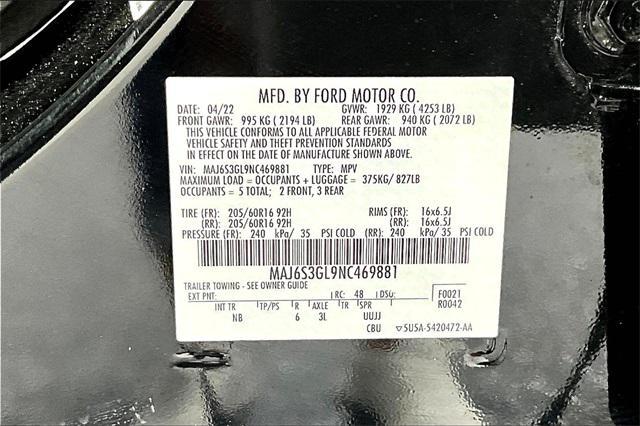 used 2022 Ford EcoSport car, priced at $17,477