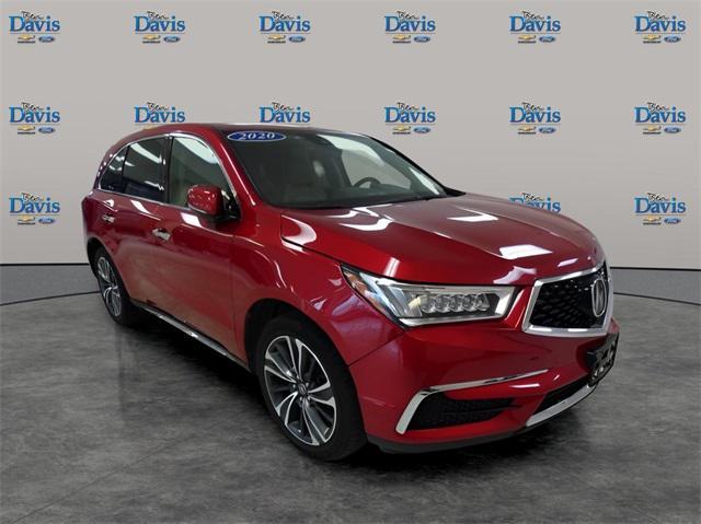 used 2020 Acura MDX car, priced at $26,840