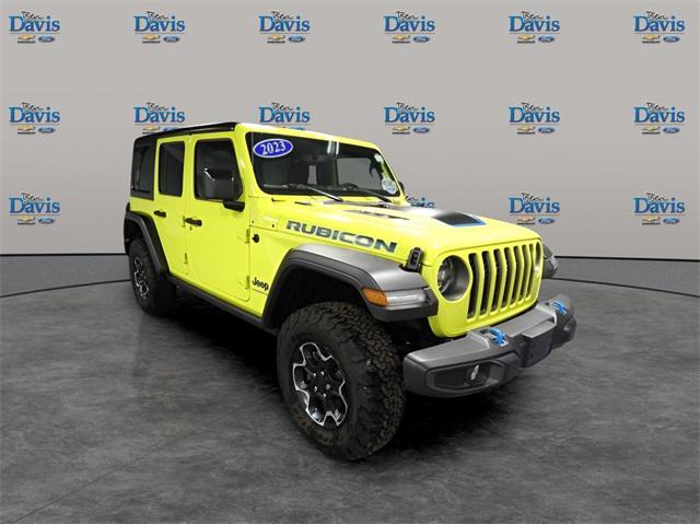 used 2023 Jeep Wrangler 4xe car, priced at $40,149