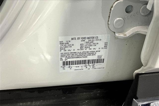 used 2021 Ford Explorer car, priced at $26,696