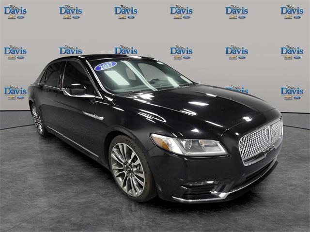 used 2017 Lincoln Continental car, priced at $19,984