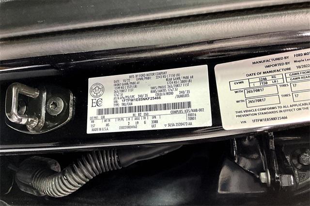 used 2022 Ford F-150 car, priced at $34,443