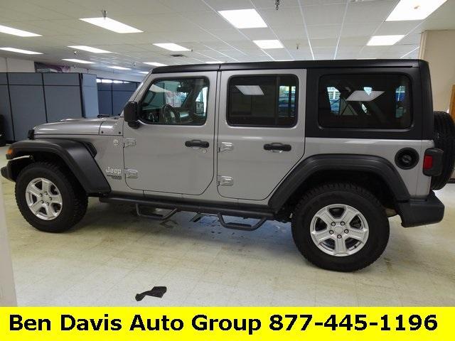 used 2020 Jeep Wrangler Unlimited car, priced at $29,008