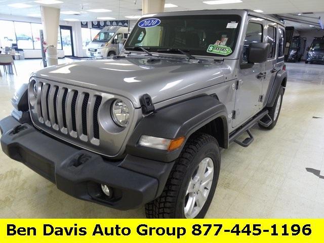 used 2020 Jeep Wrangler Unlimited car, priced at $27,968