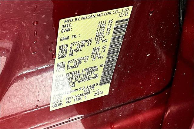used 2017 Nissan Titan car, priced at $27,777