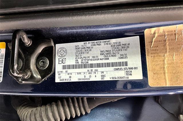 used 2016 Ford F-150 car, priced at $24,698