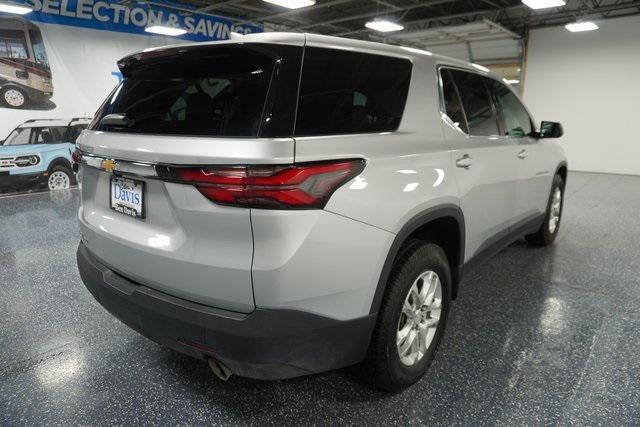 used 2022 Chevrolet Traverse car, priced at $23,302