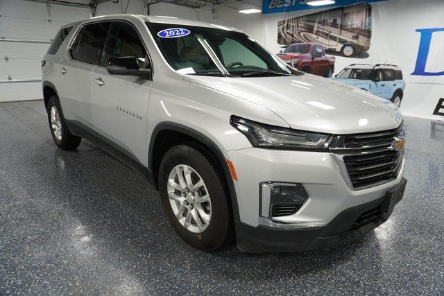 used 2022 Chevrolet Traverse car, priced at $23,908
