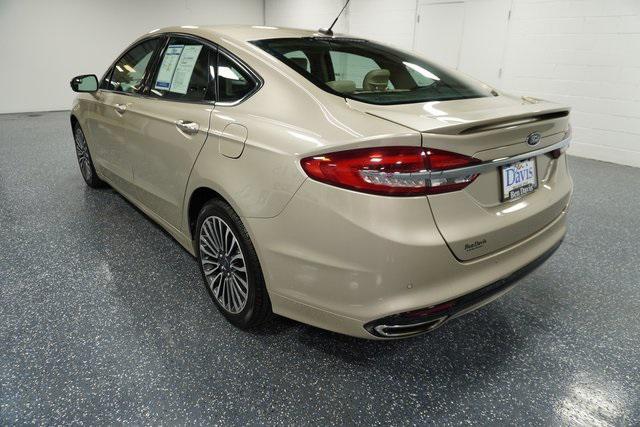 used 2018 Ford Fusion car, priced at $16,977