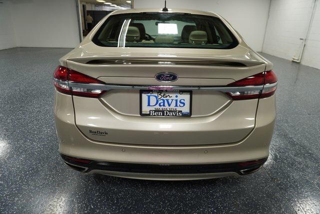 used 2018 Ford Fusion car, priced at $16,977