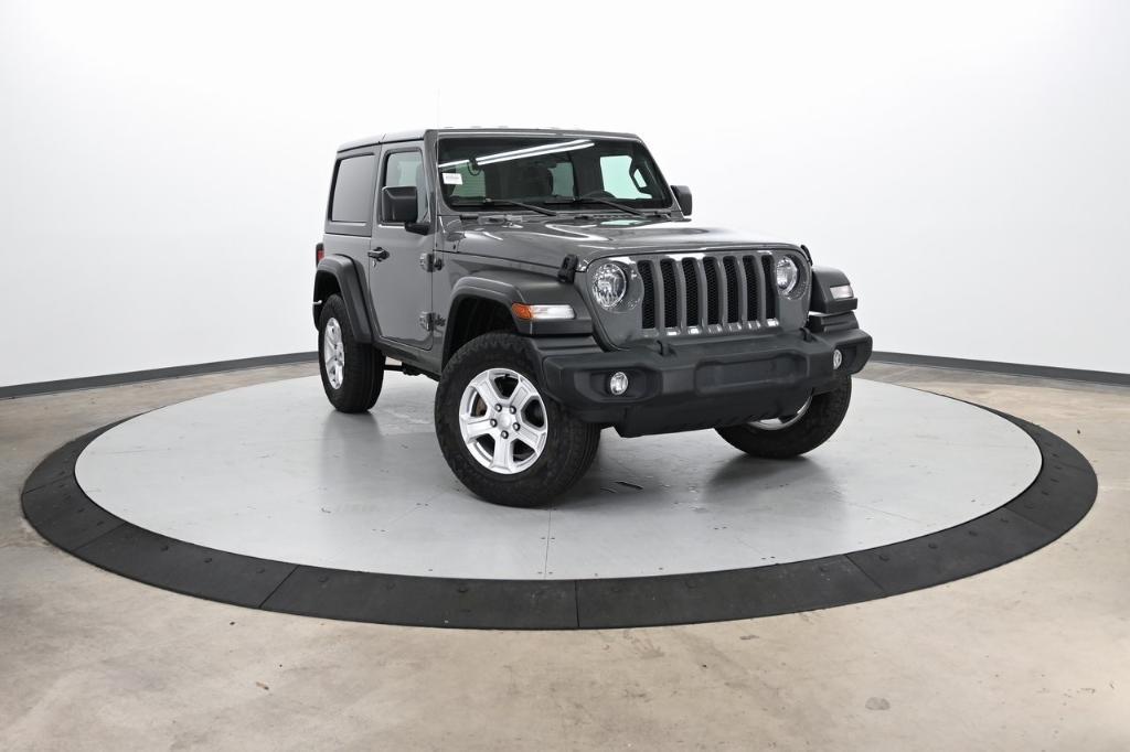 used 2021 Jeep Wrangler car, priced at $27,500