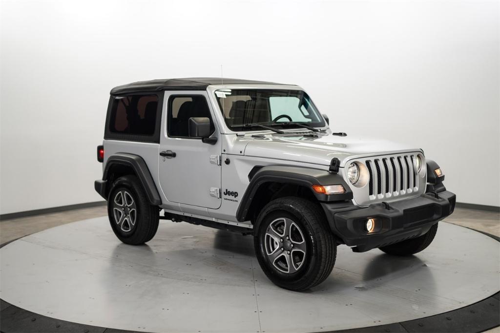 used 2022 Jeep Wrangler car, priced at $32,000