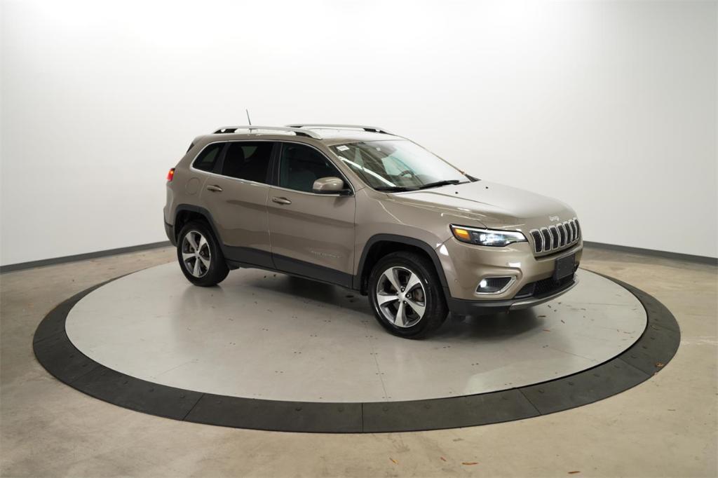 used 2021 Jeep Cherokee car, priced at $22,000