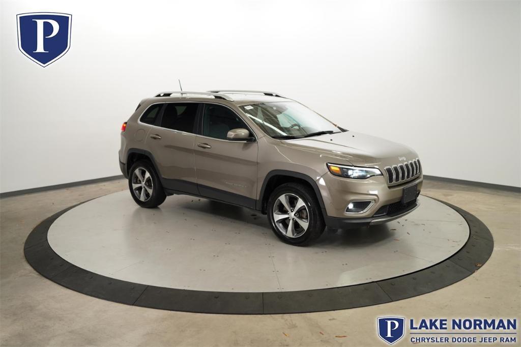 used 2021 Jeep Cherokee car, priced at $22,000